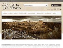 Tablet Screenshot of laespadatoledana.com